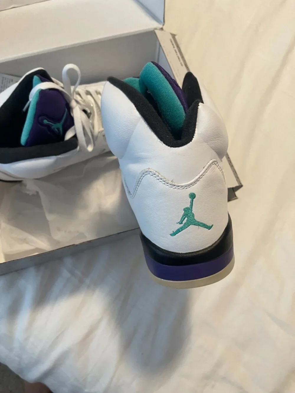 Jordan Retro Grape 5 (Read description)